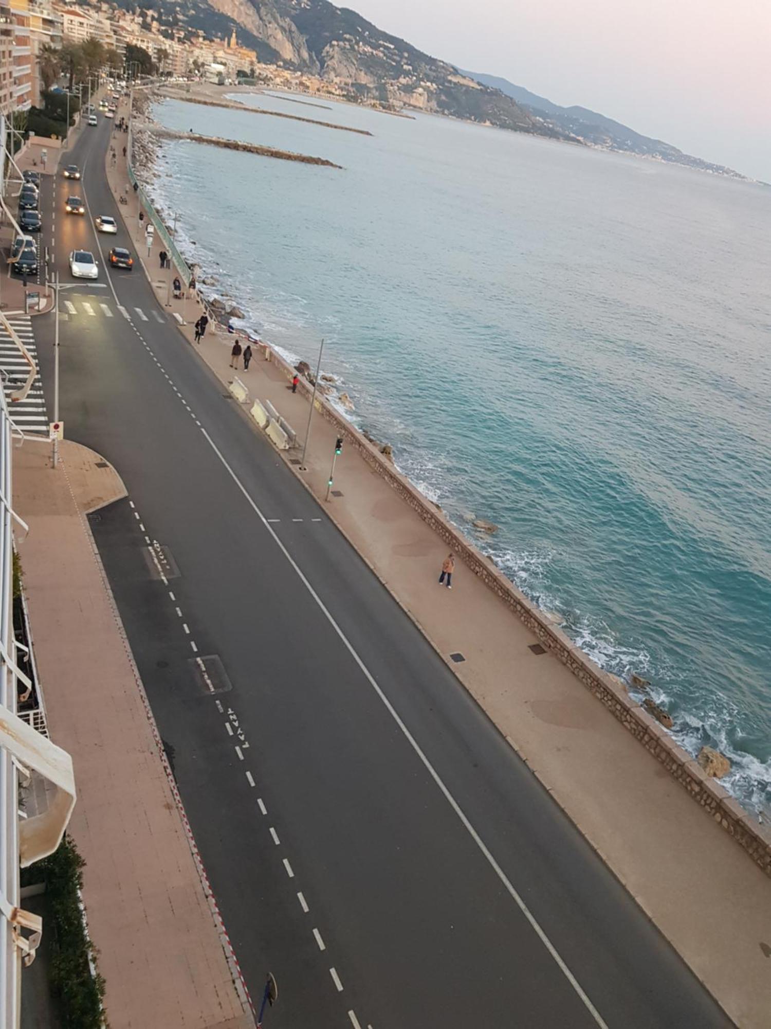 Menton Front Bord De Mer Cote D'Azur Florentina Sea View French Riviera Proche Monaco Montecarlo Superb Studio Экстерьер фото